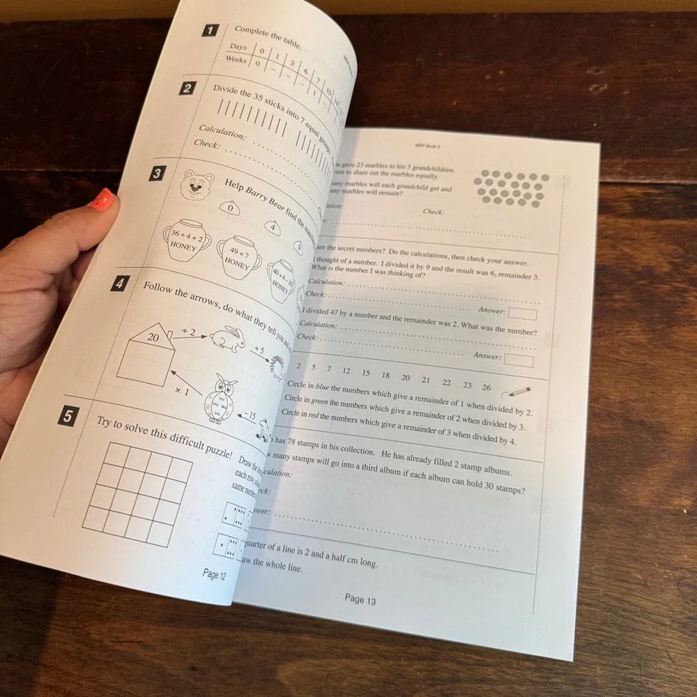 Mathematics Enhancement Programme MEP Practice‎ Book 3 Primary Education USED